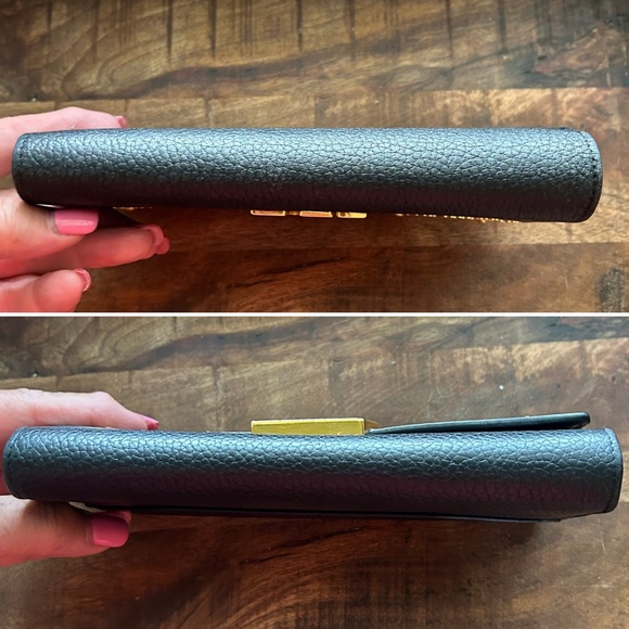 Louis Vuitton BLUE Capucines Wallet - Picture 6 of 16